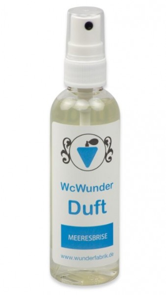 WcWunder WC Pure Toilettenduft, Toilettenparfüm, Geruchsblocker PET-Flasche, 100 ml