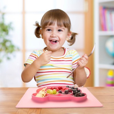 Happy Face Mat - Schweinchen - rosa