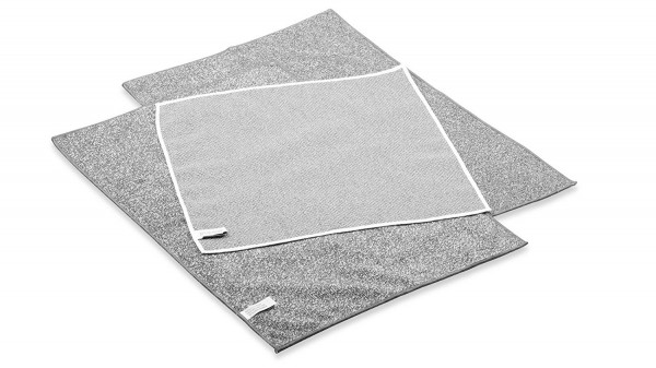 RESPEKT Mikrofaser BBQ Grill-Set, 3tlg