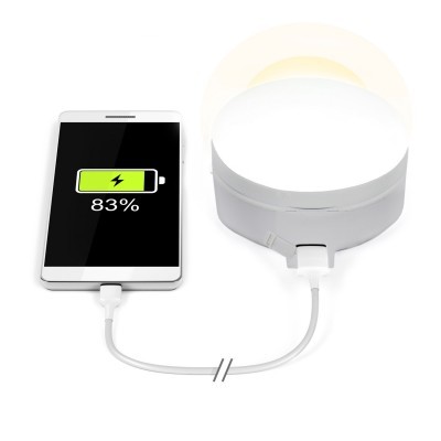 LED Campinglampe mit Powerbank