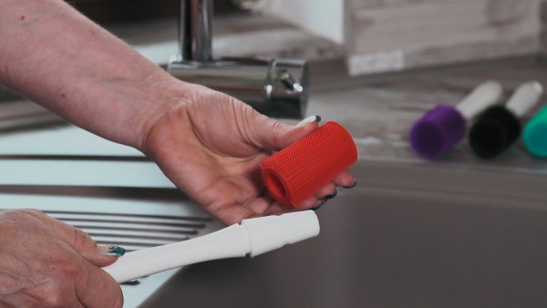 SpülWunder Silikon Flaschenbürste