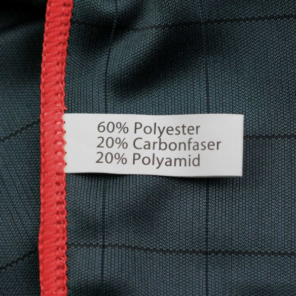 RESPEKT Carbon Mikrofaser Glastücher 400GSM - 40x50cm - Microfasertücher aus Carbonfaser | 3er Set-C