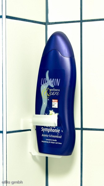 Klemm Wunder Wandhalterung - Set, 3tlg, weiß